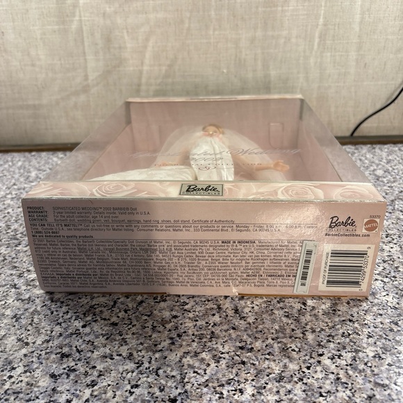 Mattel Barbie Sophisticated Wedding 2002 The Bridal Collection - Collector Editi - Picture 4 of 6